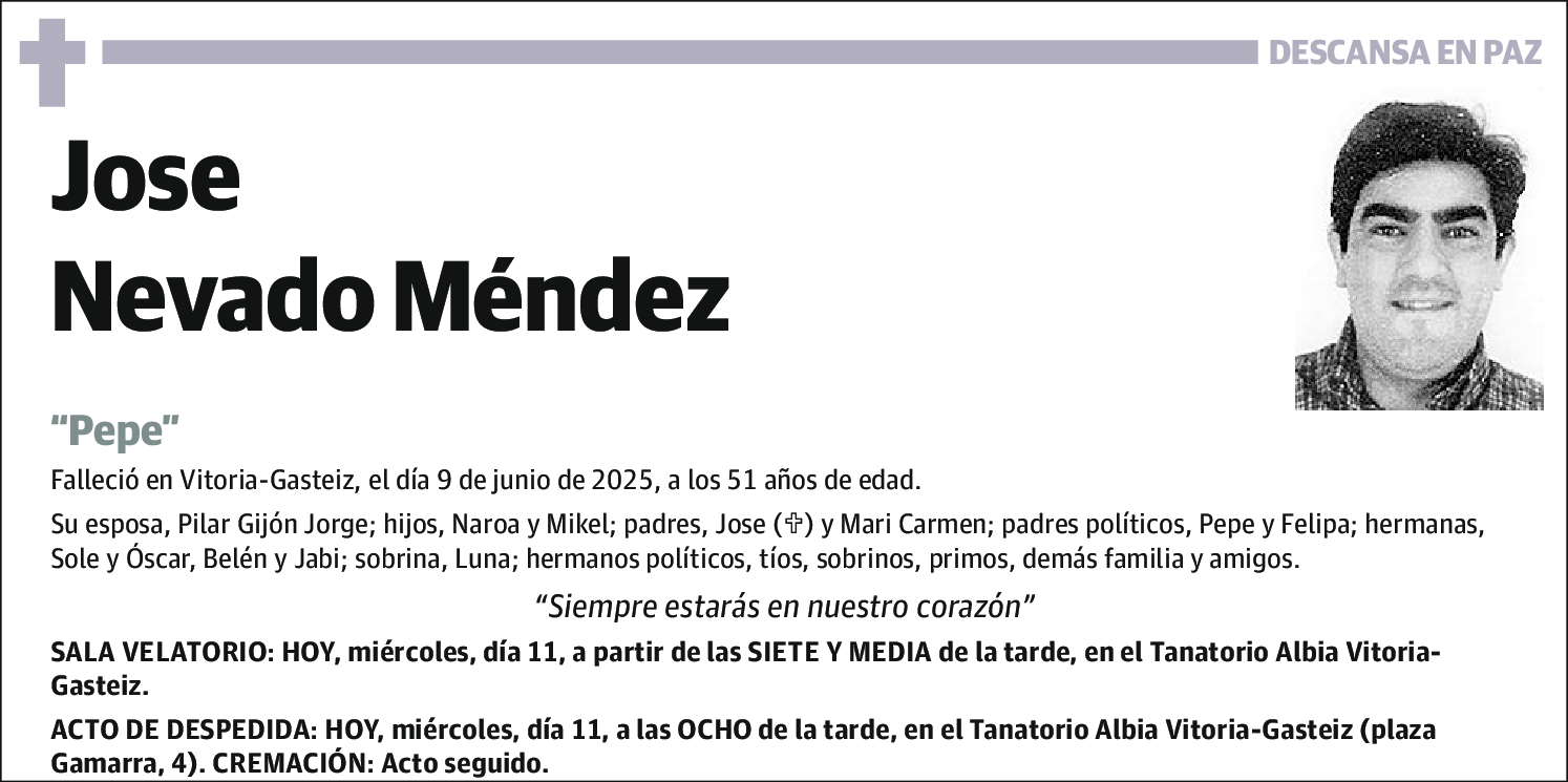 Jose Nevado Mendez