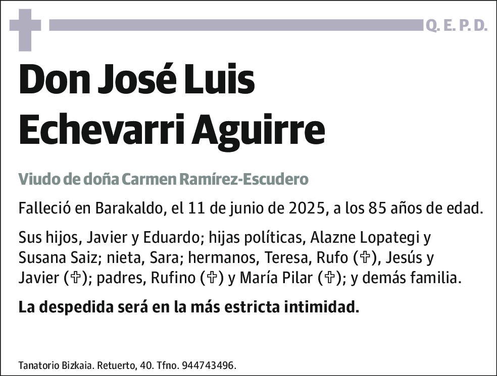 José Luis Echevarri Aguirre