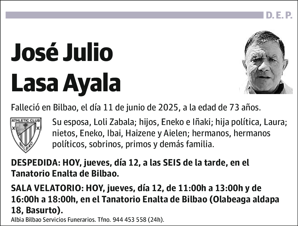 José Julio Lasa Ayala