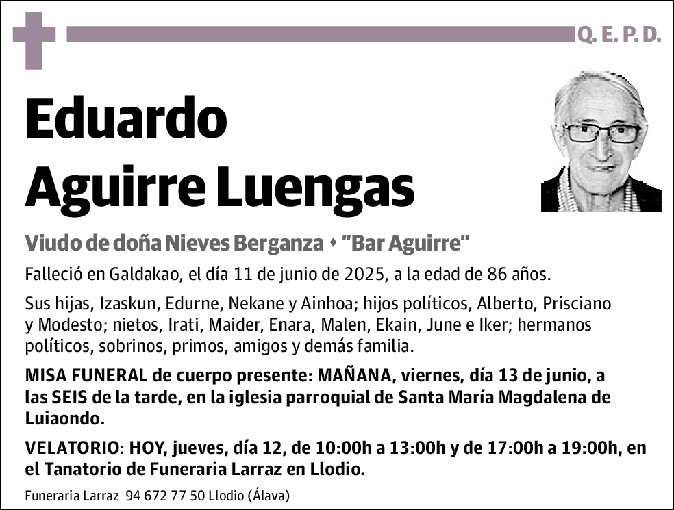 Eduardo Aguirre Luengas