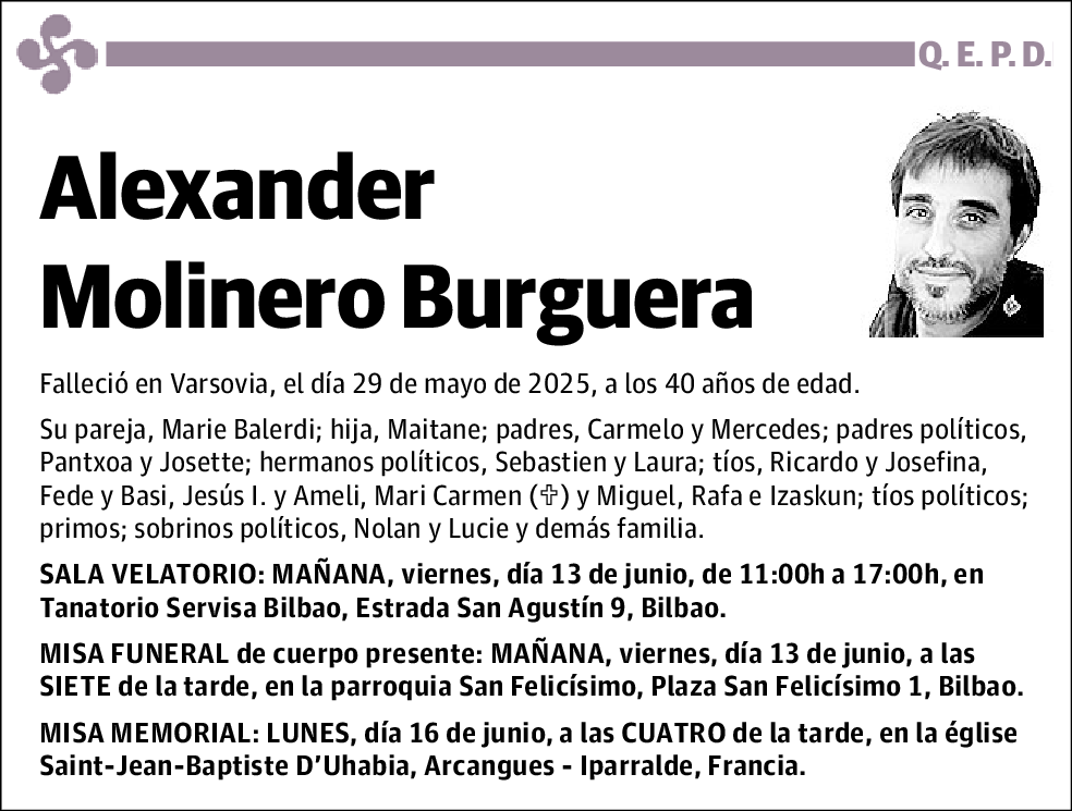 Alexander Molinero Burguera