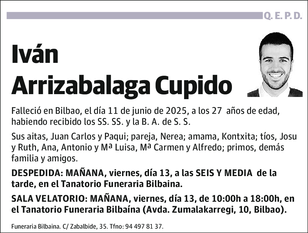 Iván Arrizabalaga Cupido