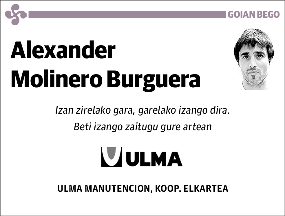Alexander Molinero Burguera