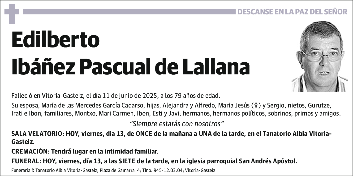 Edilberto Ibáñez Pascual de Lallana