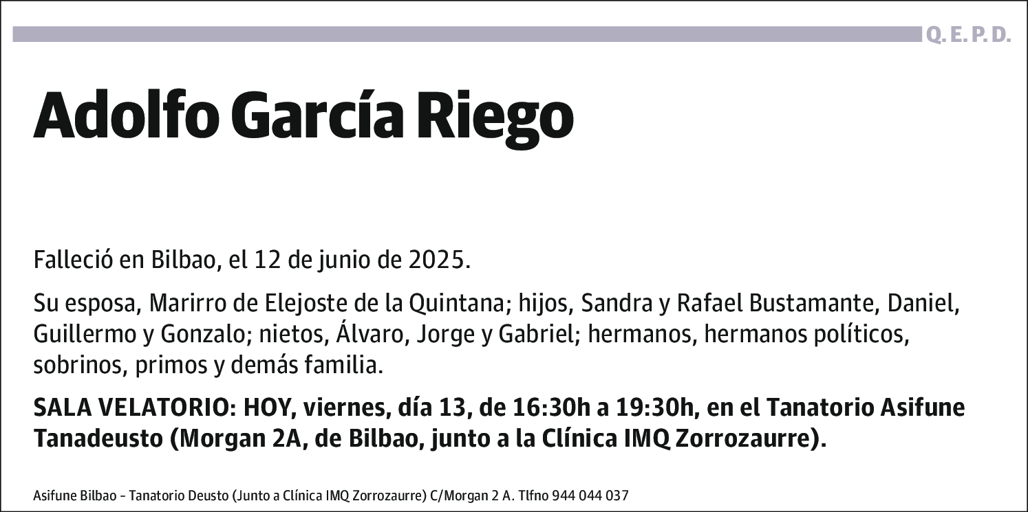 Adolfo García Riego