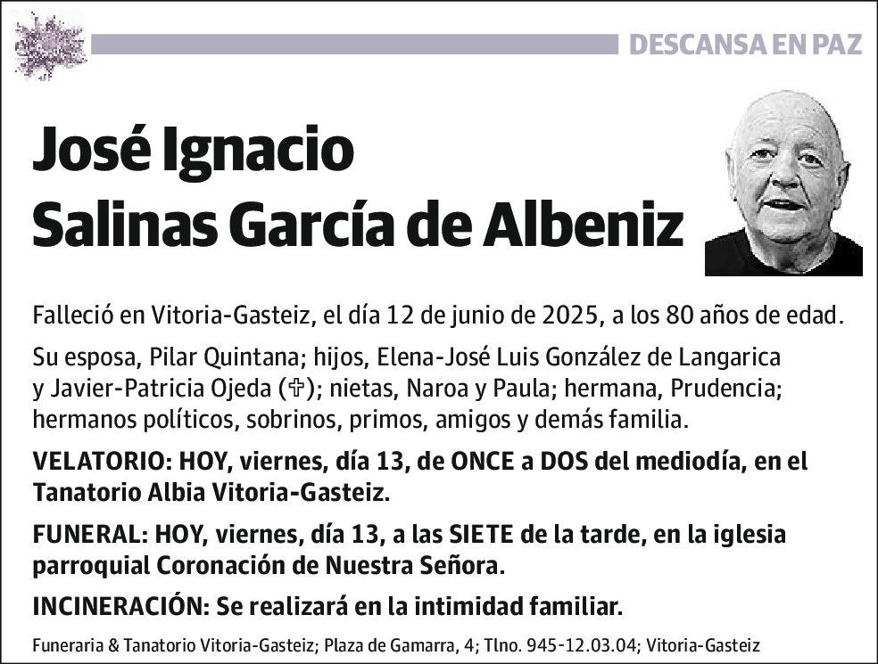 José Ignacio Salinas García de Albeniz