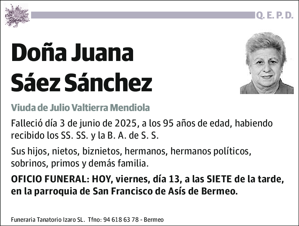 Juana Sáez Sánchez