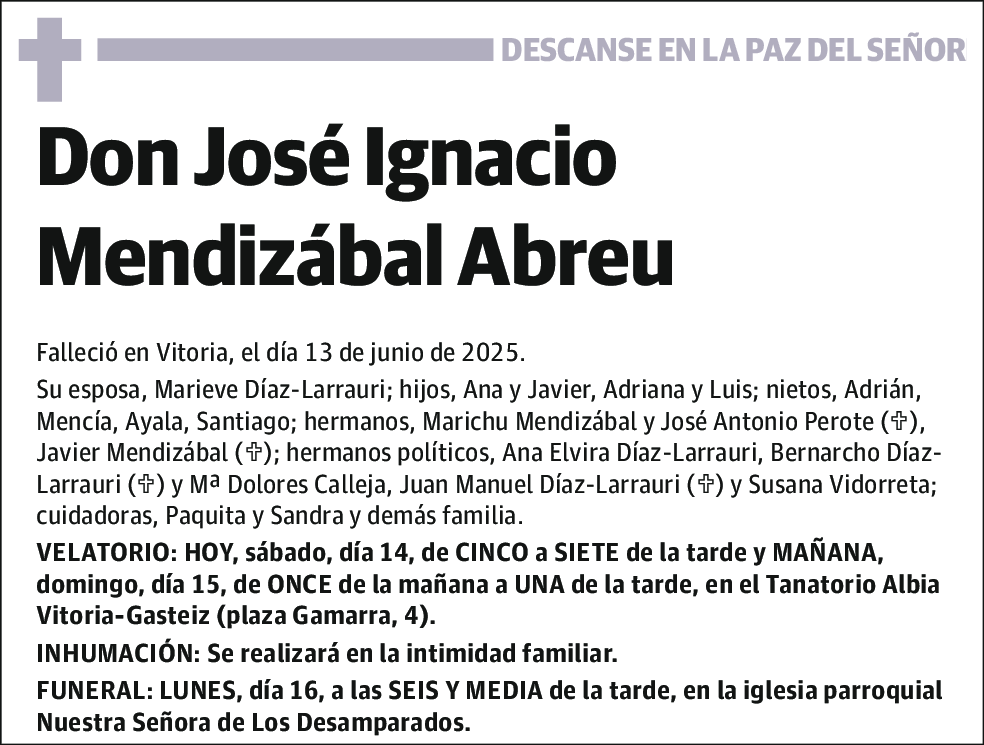 José Ignacio Mendizábal Abreu