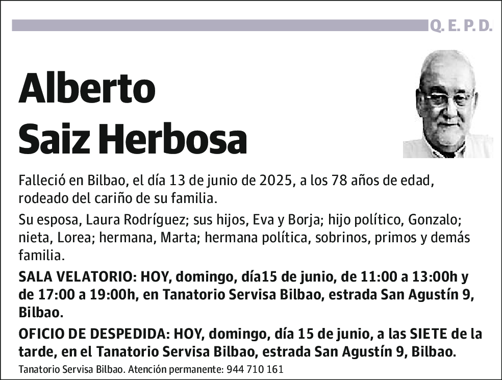 Alberto Saiz Herbosa