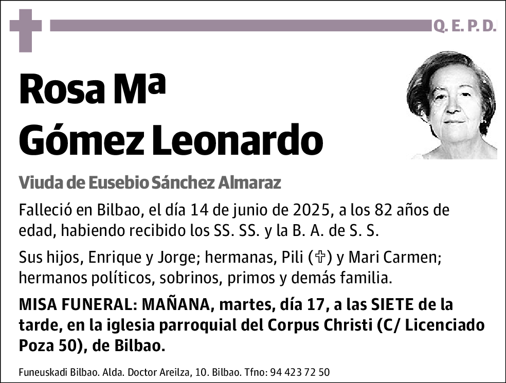 Rosa Mª Gómez Leonardo
