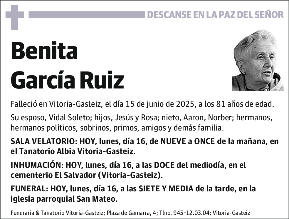 Benita García Ruiz