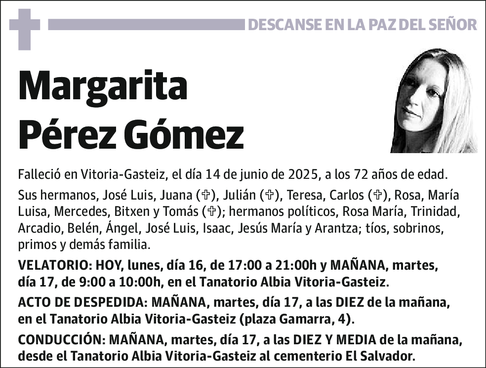 Margarita Pérez Gómez