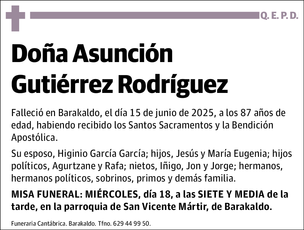 Asunción Gutiérrez Rodríguez