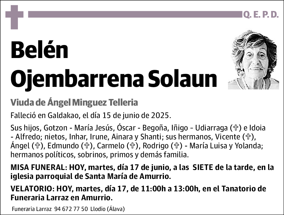 Maria Belen Ojembarrena Solaun