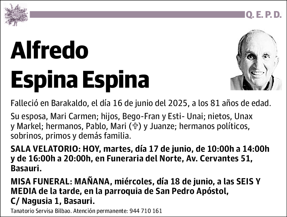 Alfredo Espina Espina