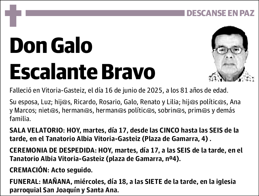 Galo Escalante Bravo