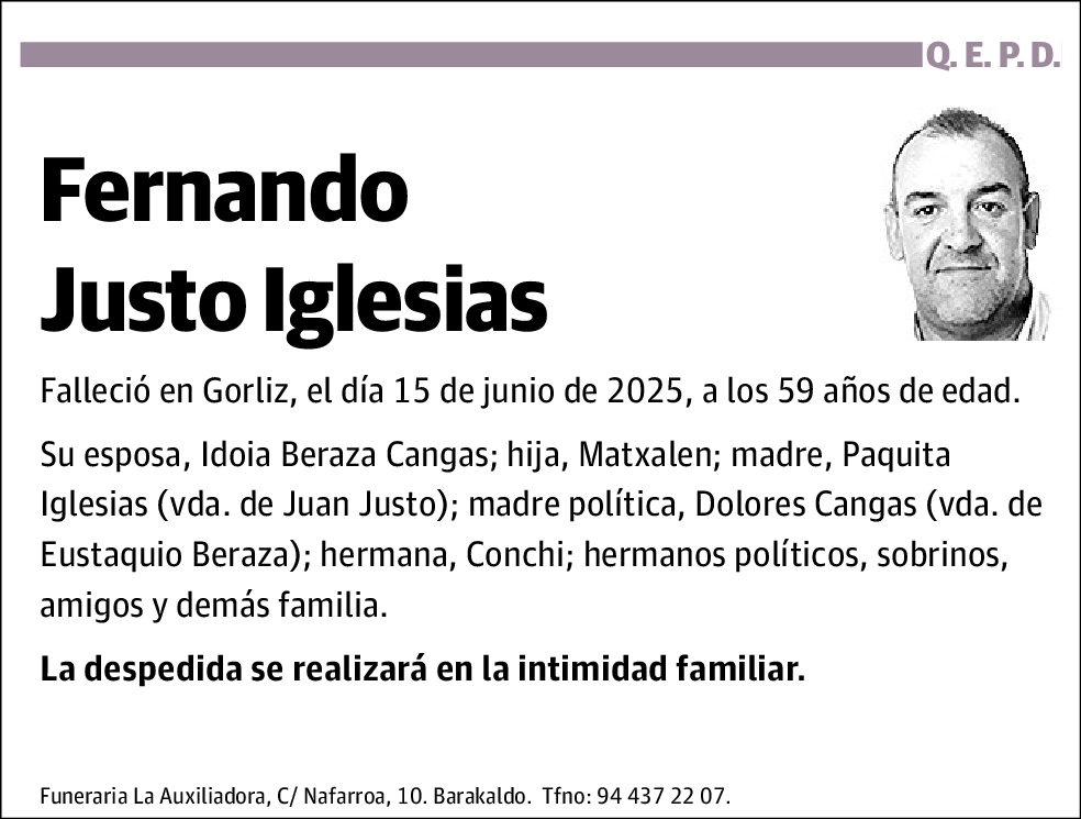 Fernando Justo Iglesias
