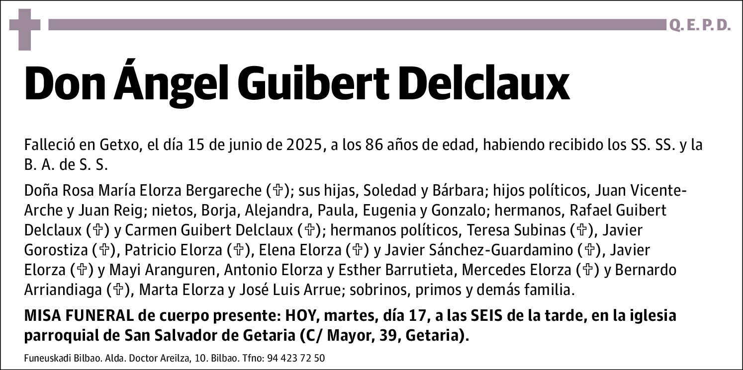Ángel Guibert Delclaux