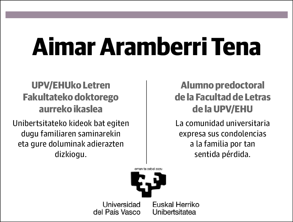 Aimar Aramberri Tena