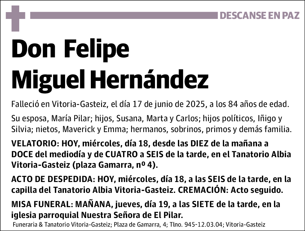 Felipe Miguel Hernández