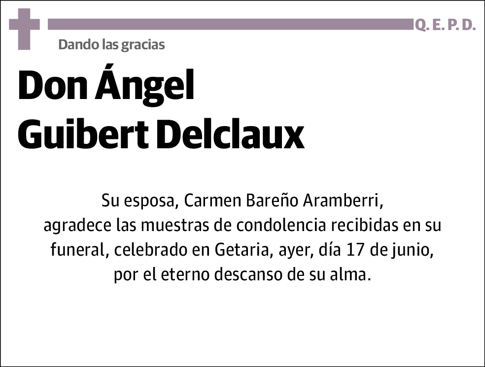 Ángel Guibert Delclaux