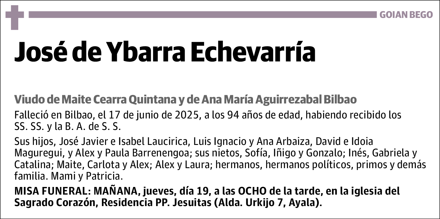 Jose de Ybarra Echevarria