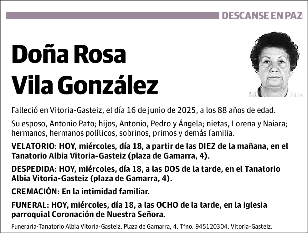 Rosa Vila González