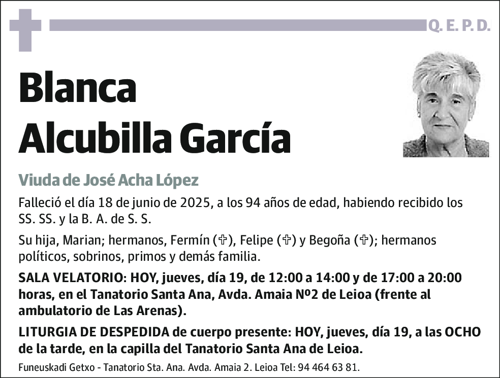 Blanca Alcubilla García