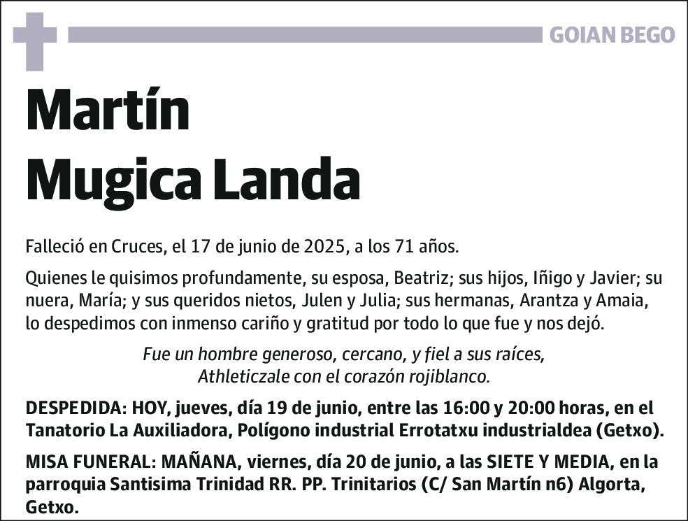 Martín Mugica Landa