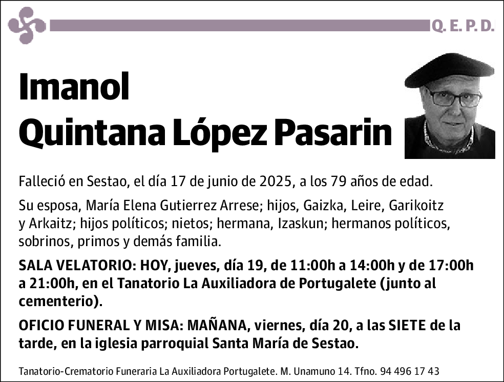 Imanol Quintana López Pasarin
