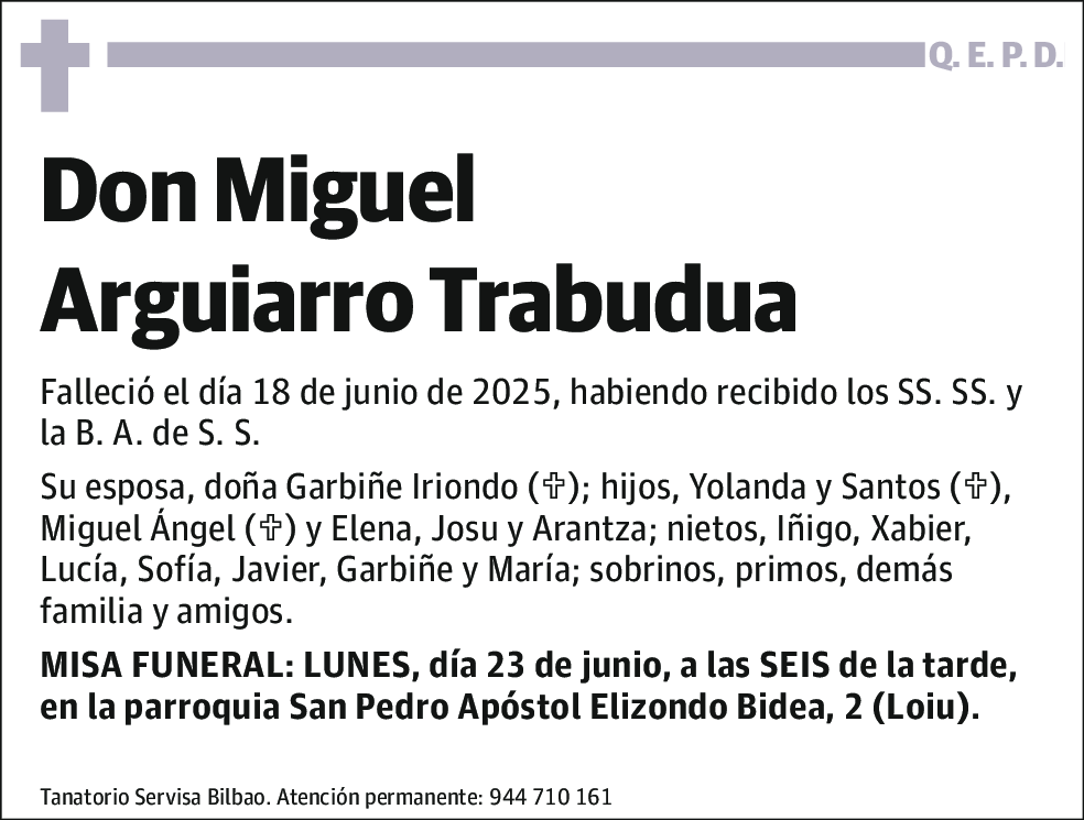 Miguel Arguiarro Trabudua