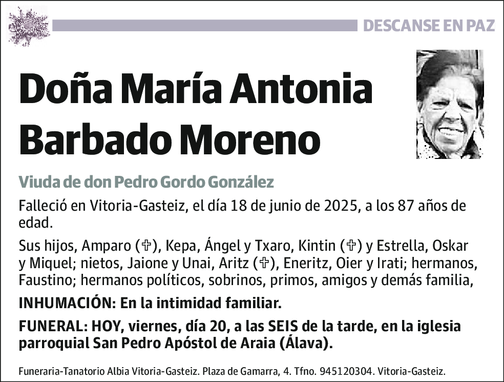María Antonia Barbado Moreno