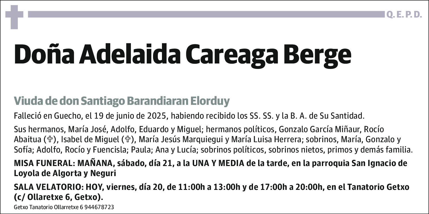 Adelaida Careaga Berge