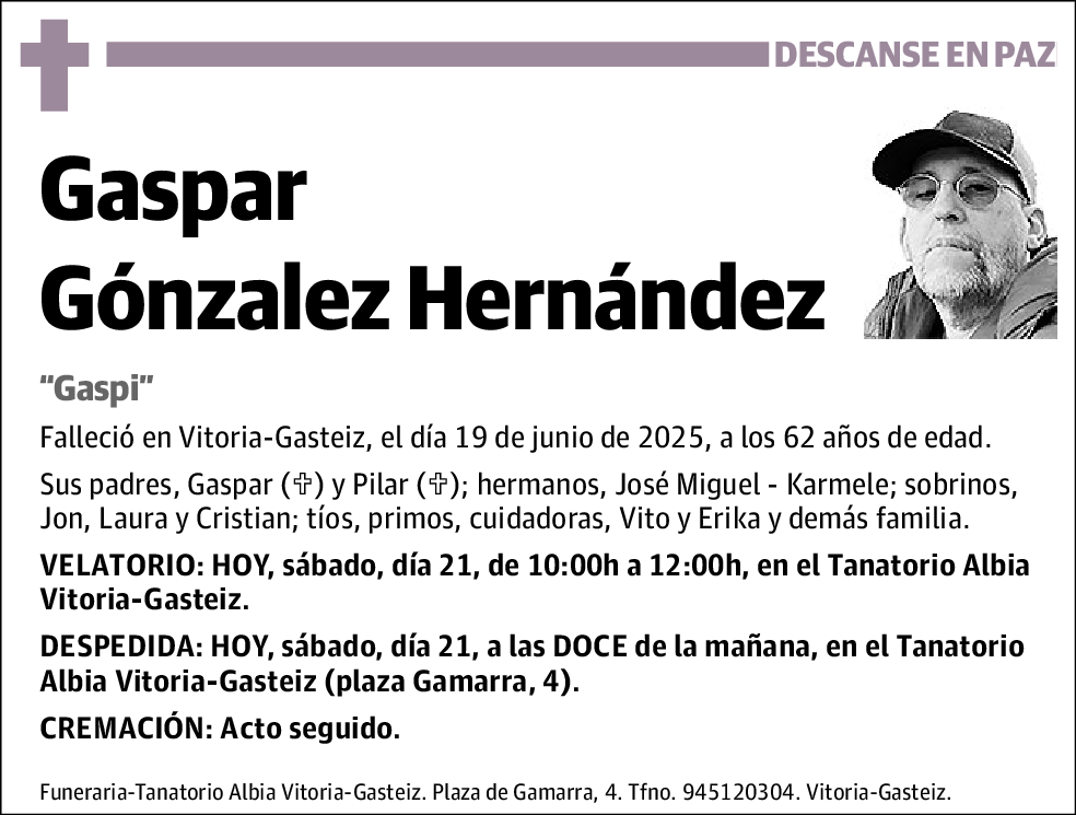 Gaspar Gónzalez Hernández