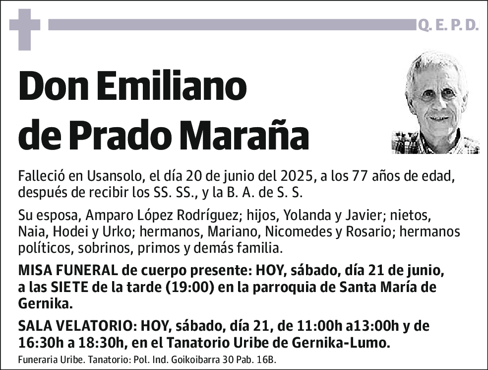 Emiliano de Prado Maraña