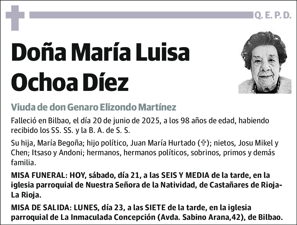María Luisa Ochoa Díez