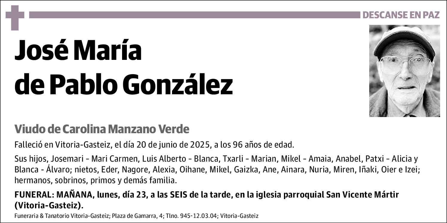 José María de Pablo González
