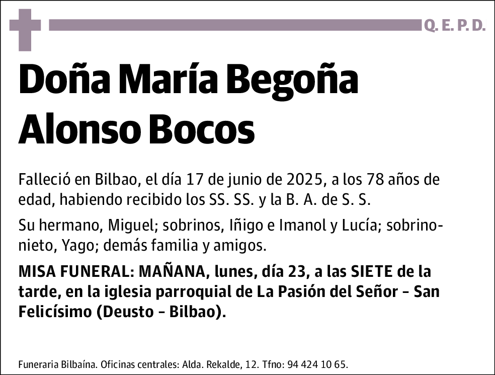 María Begoña Alonso Bocos
