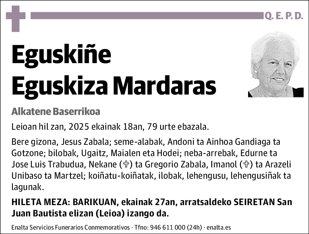 Eguzkiñe Eguskiza Mardaras
