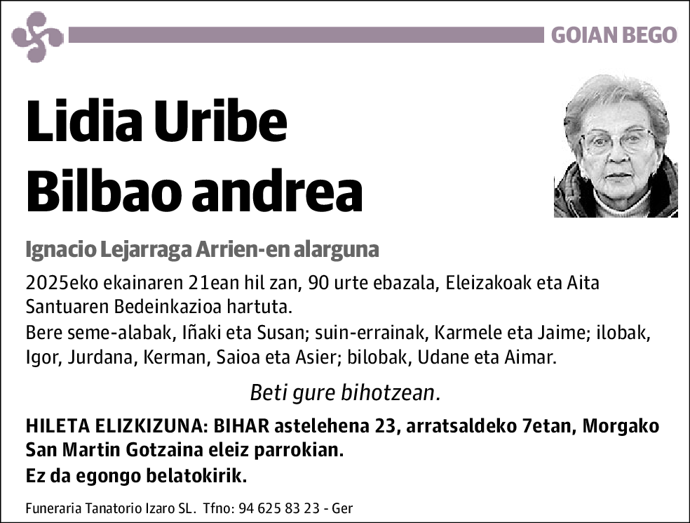 Lidia Uribe Bilbao