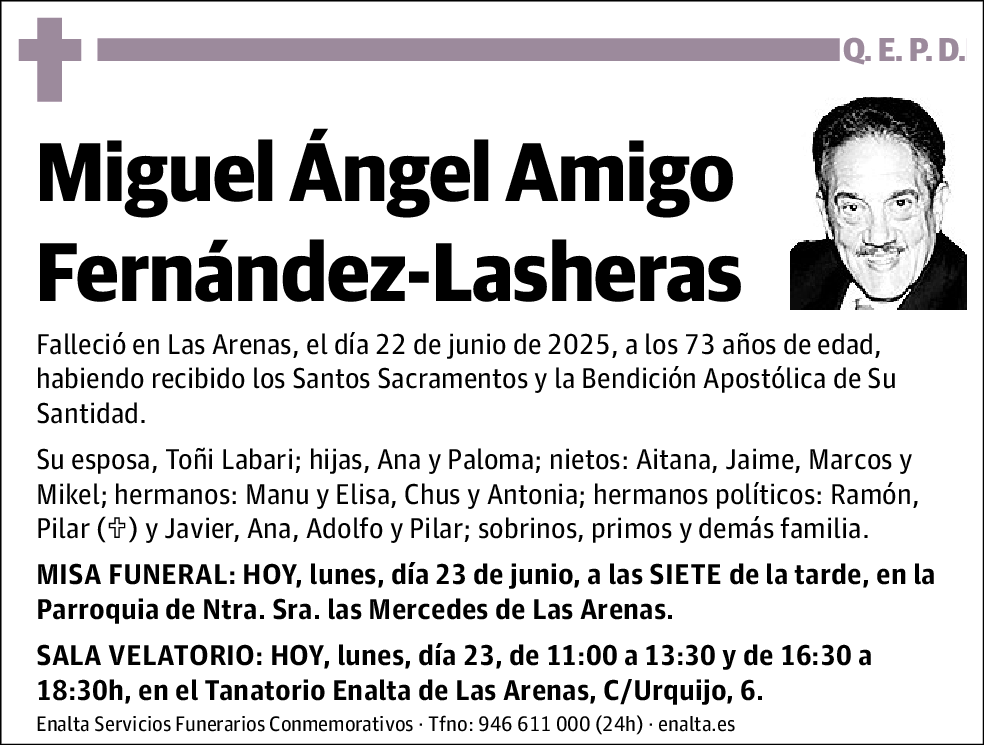 Miguel Ángel Amigo Fernández-Lasheras