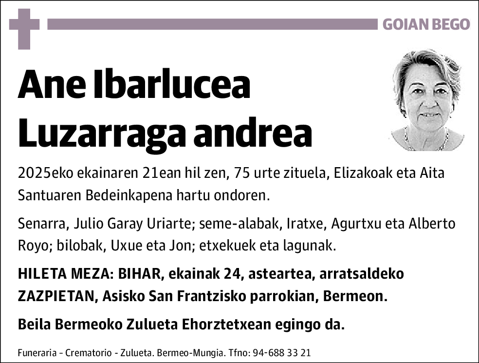 Ane Ibarlucea Luzarraga