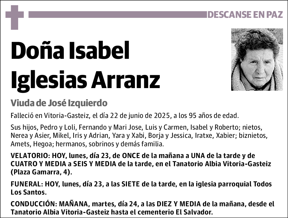 Isabel Iglesias Arranz