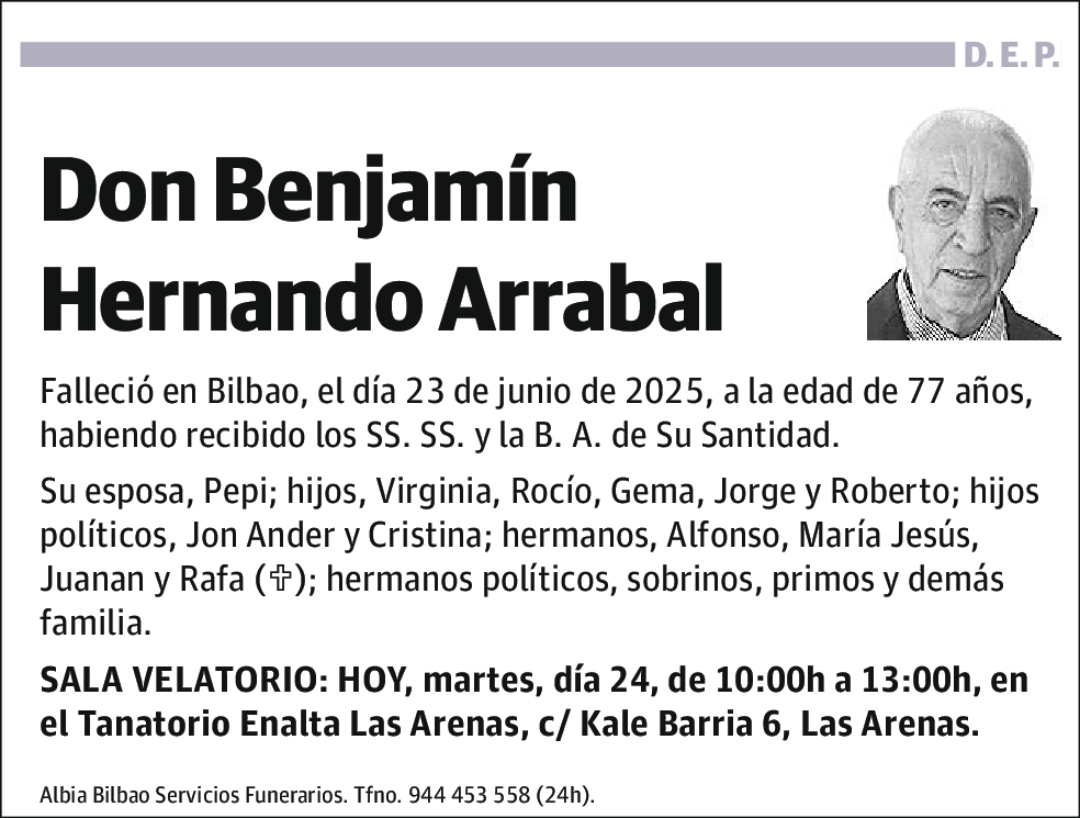 Benjamín Hernando Arrabal