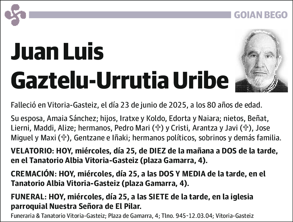 Juan Luis Gaztelu-Urrutia Uribe