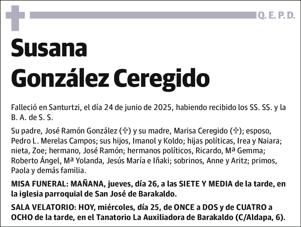 Susana González Ceregido