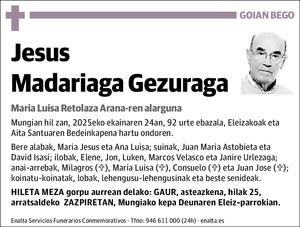 Jesus Madariaga Gezuraga