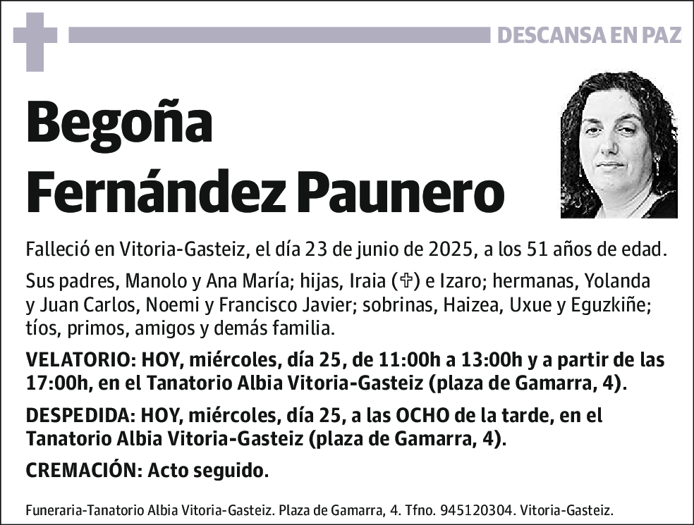 Begoña Fernández Paunero