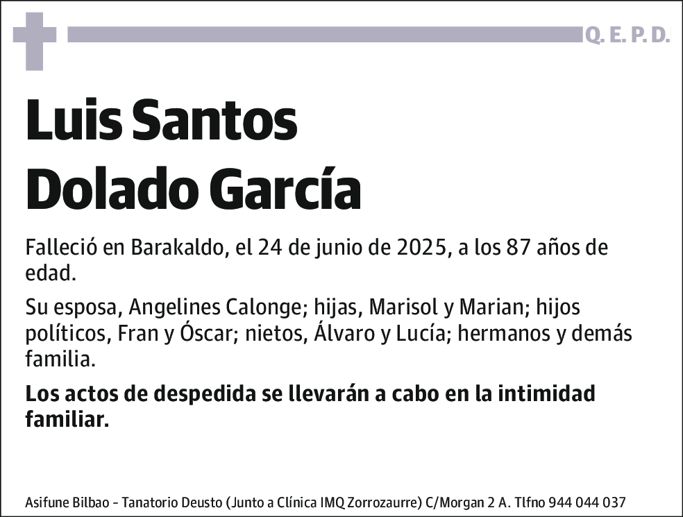 Luis Santos Dolado García