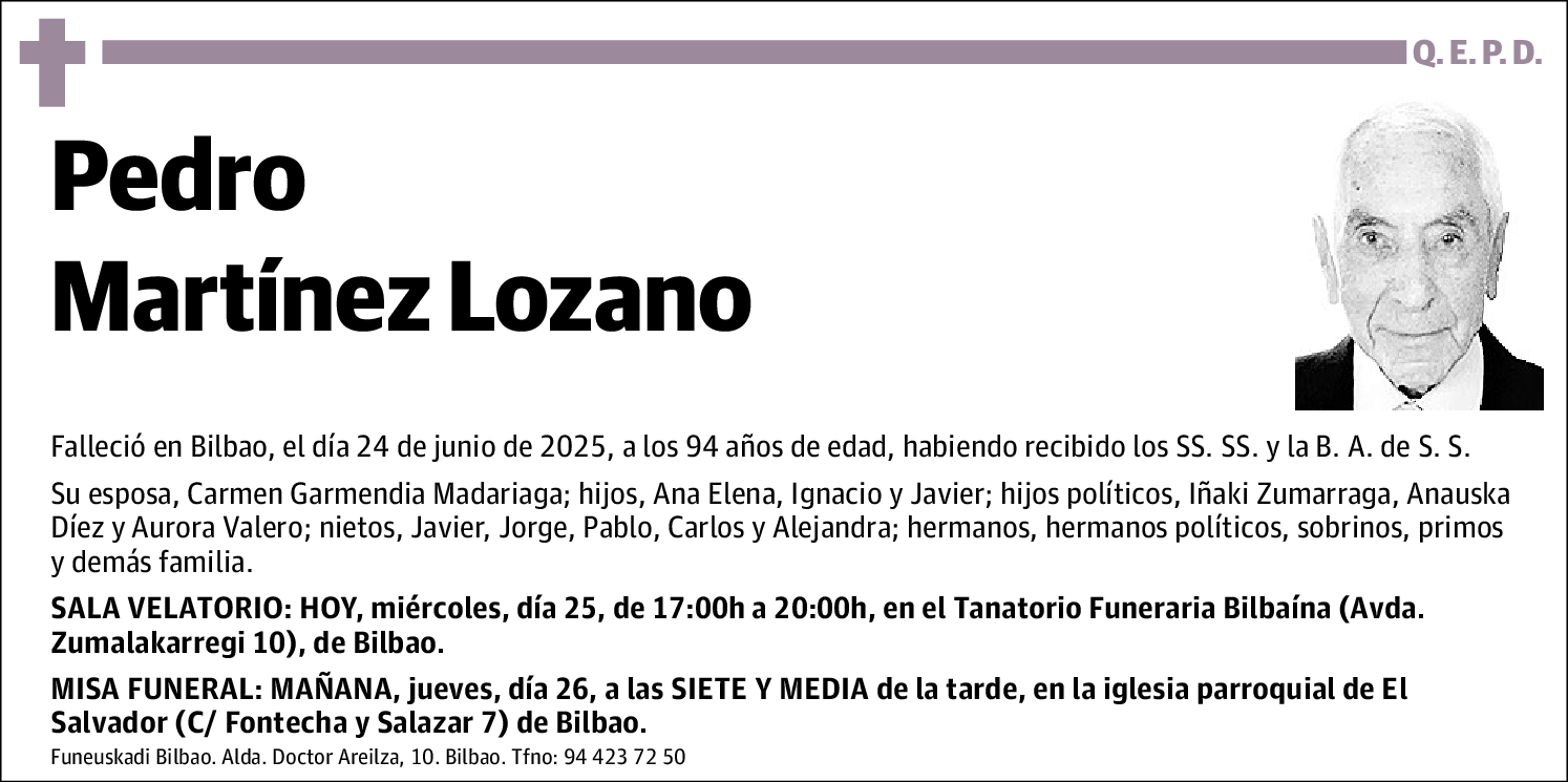 Pedro Martínez Lozano